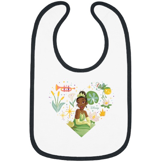 Disney Princess - Tiana Nature Heart Bibs