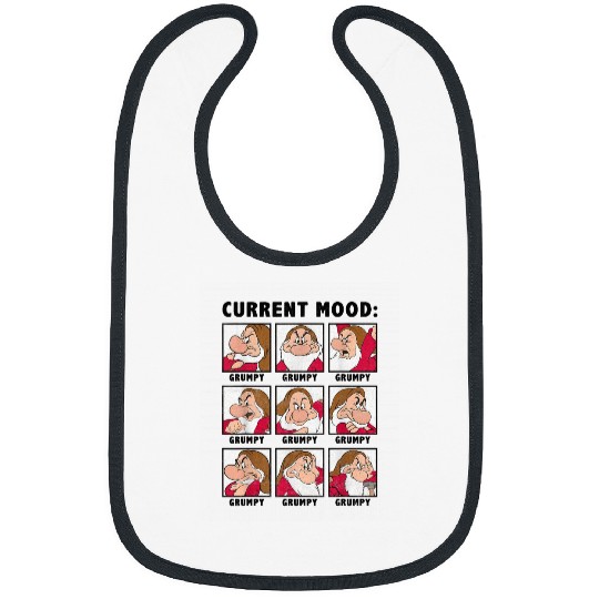 Disney Snow White Current Mood Always Grumpy Gra Bibs