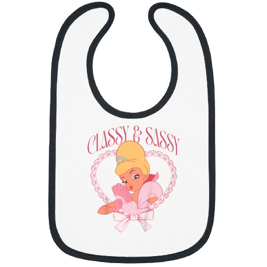 Disneyss The Princess And The Frog Charlotte Classy Sassy Bibs
