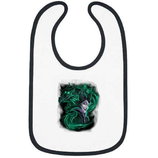 Disney Sleeping Beauty Maleficent Dark Magic Gra Bibs