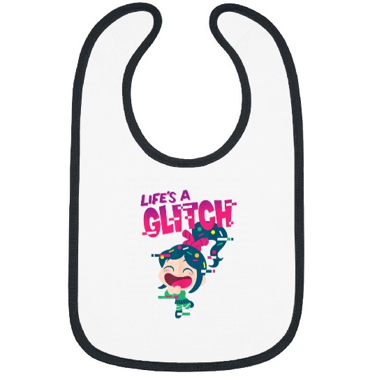 Disney Ralph Breaks the Internet Vanellope Glitc Bibs