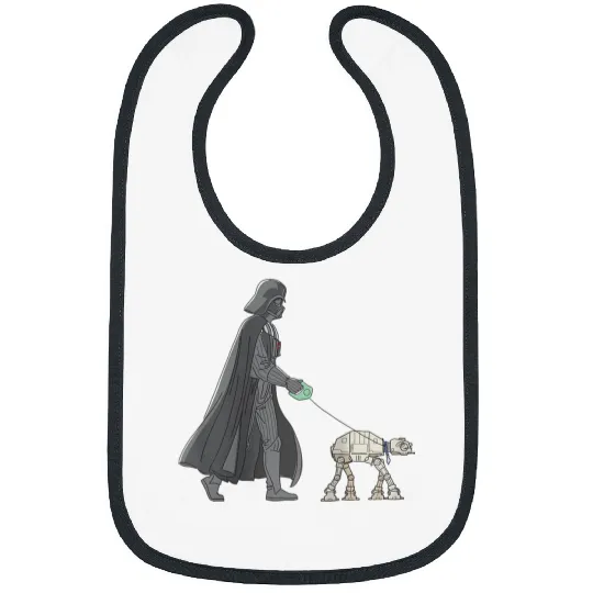 Star Warss Darth Vader At at Walker Disneyss+ Bibs