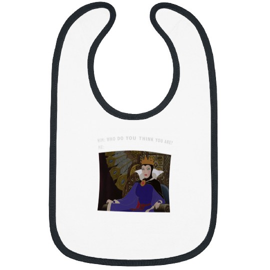 Disney Sleeping Beauty Maleficent Evil Queen Mem Bibs
