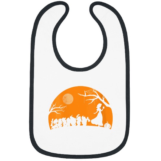 Disneyss Snow White And The Seven Dwarfs Walking Halloween Bibs