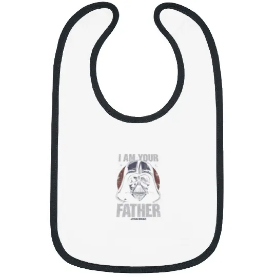 Star Warss Darth Vader I Am Your Father Dark Portrait Disneyss+ Bibs