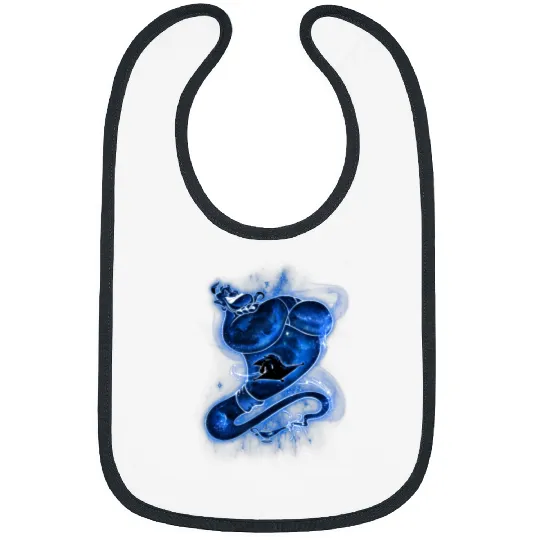 Disney Aladdin Gene Magic Silhouette Collage Bibs