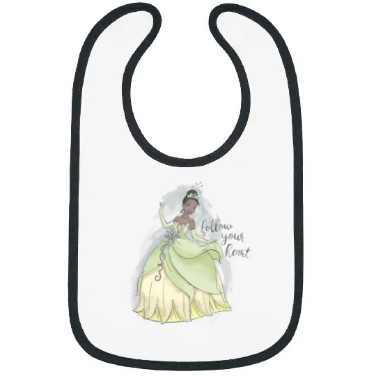 Disney The Princess And The Frog Tiana Follow Your Heart Bibs