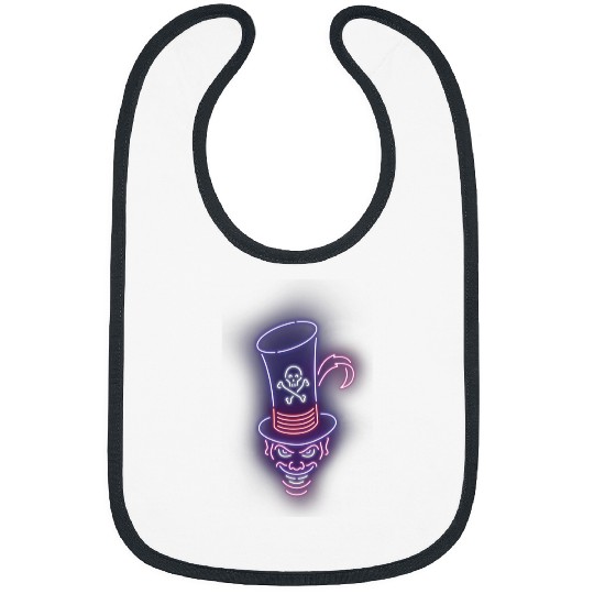 Disney Princess and the Frog Neon Dr. Facilier Graphic Tee Bibs