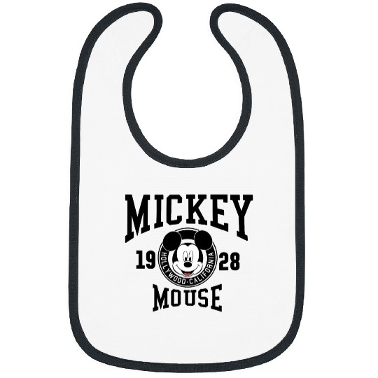 Disney Mickey And Friends Mickey Mouse 1928 Hollywood CA Bibs