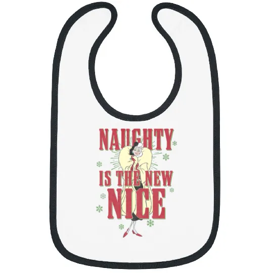 Disney Villains Christmas Cruella Naughty Is The New Nice Bibs