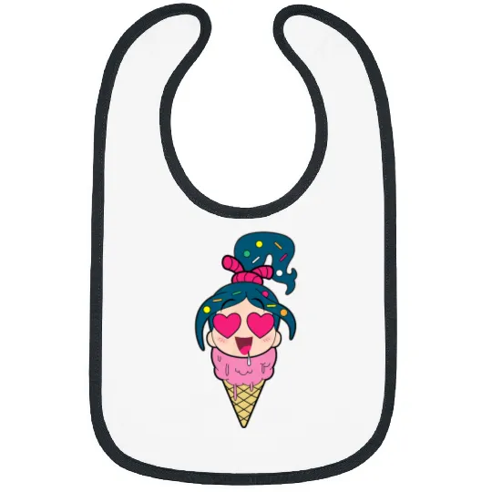 Disney Ralph Breaks the Internet Vanellope Ice Cream Bibs