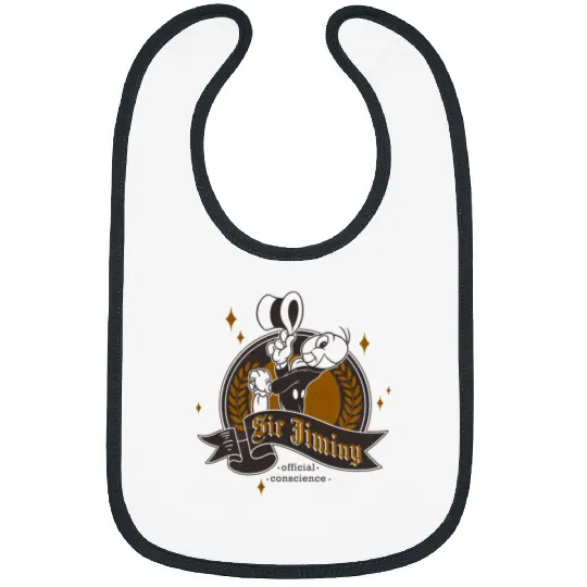 Disney Pinocchio Jiminy Cricket  Pose Bibs