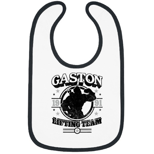 Disney Beauty And The Beast Gaston Graphic Bibs