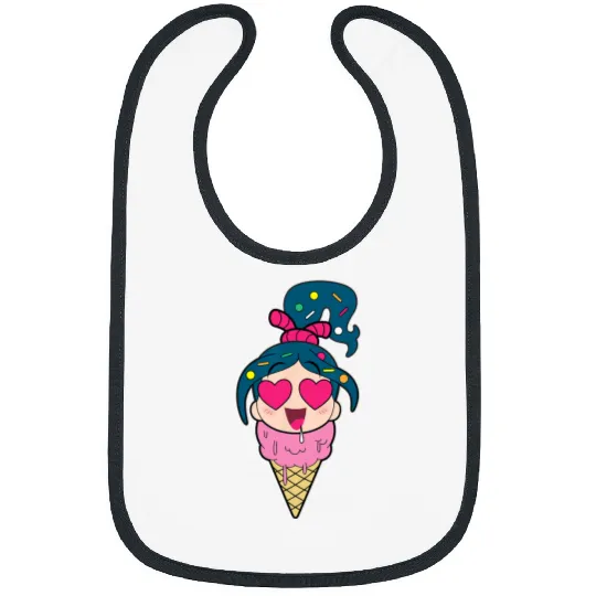 Disney Ralph Breaks the Internet Vanellope Ice Cream Bibs
