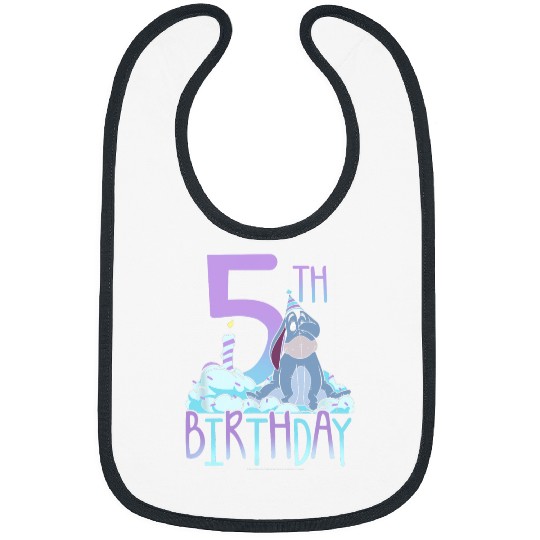 Disney Winnie The Pooh Birthday Eeyore Fifth Birthday Bibs