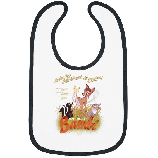 Disney Bambi Enchanting Entertainment For Everyone Retro Bibs