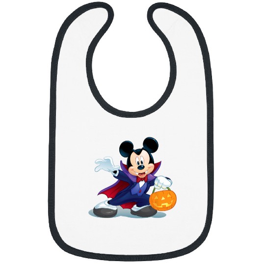 Disney Halloween Mickey Mouse Vampire Bibs
