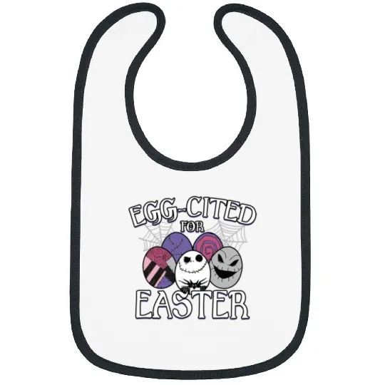 Disney The Nightmare Before Christmas Egg-Cited For Easter Bibs
