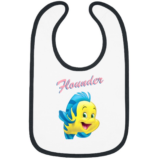 Disneyss The Little Mermaid Flounder Big Wave Bibs