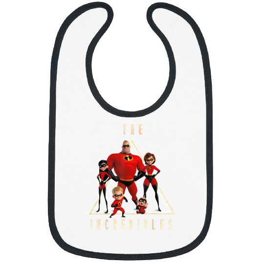 Disneyss Pixars Incredibles Classic Family shots Graphic Bibs
