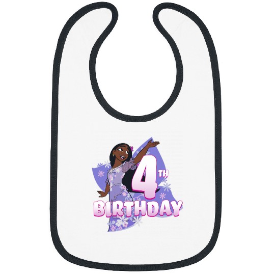 Disney Encanto Isabela 4th Birthday Bibs