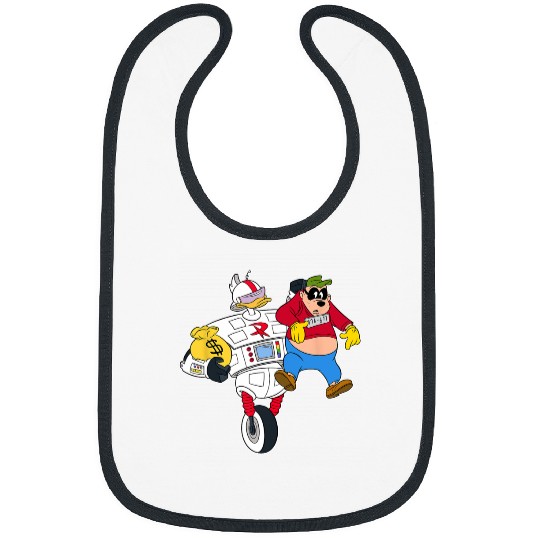 Disney Gizmoduck and Beagle Boy DuckTales Bibs