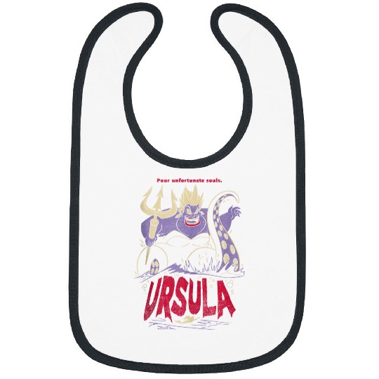 Disneyss The Little Mermaid Ursula Poor Unfortunate Souls Bibs