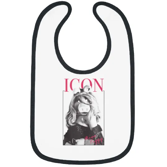 Disneyss The Muppets Miss Piggy Icon Magazine Poster Bibs