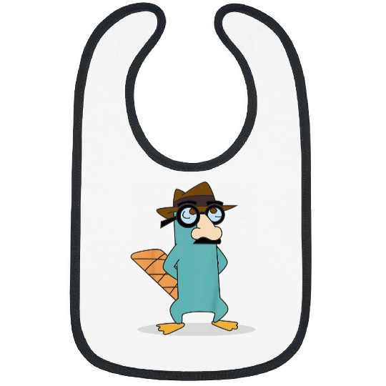 Disneyss Phineas And Ferb Agent P Glasses Moustache Costume Bibs