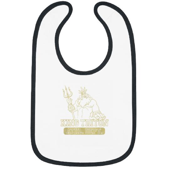 Disney The Little Mermaid King Triton Athletic D Bibs