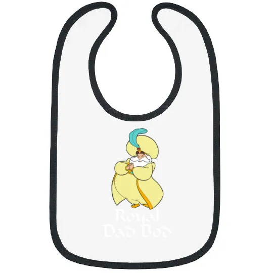 Disney Aladdin Sultan Royal Dad Bod Bibs