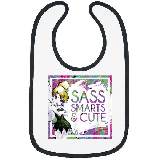 Disneyss Peter Pan Tinkerbell Sass Smart Cute Tropical Bibs