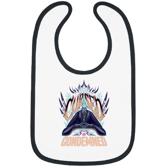 Disney Villains Hades Cursed and Condemned Rock Band Bibs