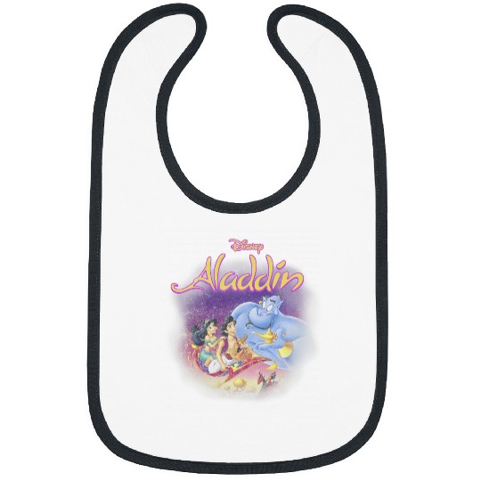 Disney Aladdin Magic Carpet Movie Cast Bibs