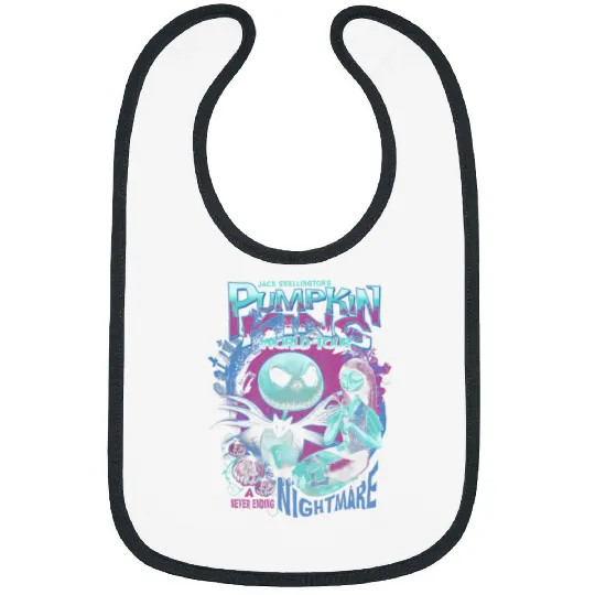 Disney The Nightmare Before Christmas Jack and Sally Tour Bibs