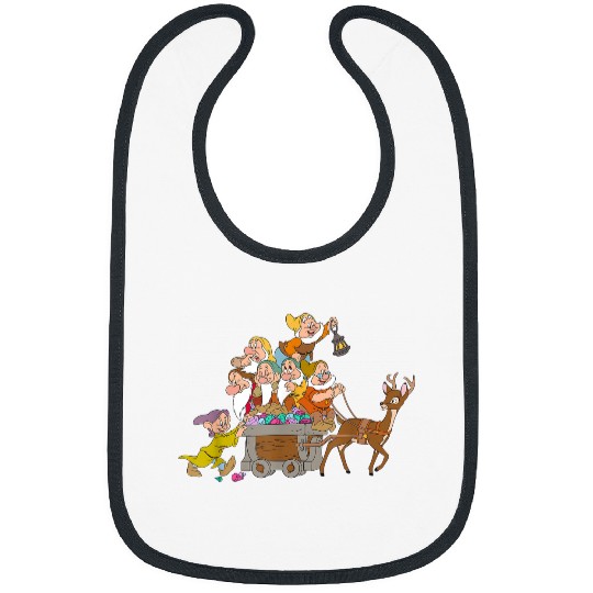 Disneyss Snow White The Seven Dwarfs Whistle While You Work Bibs