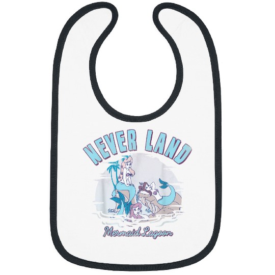 Disneyss Peter Pan Never Land Mermaid Lagoon Bibs