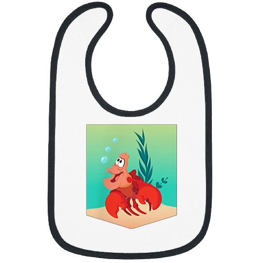 Disneyss The Little Mermaid Sebastian Under The Sea Bibs