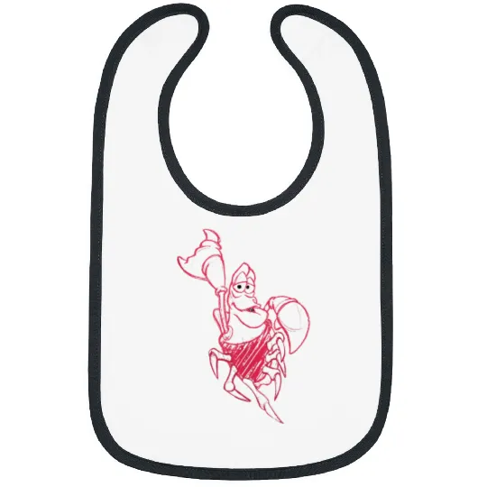 Disneyss The Little Mermaid Sebastian Sketch Bibs