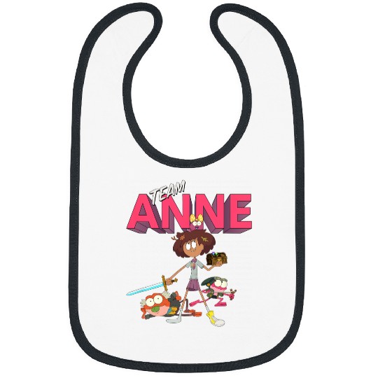 Disney Channel Amphibia Team Anne Bibs