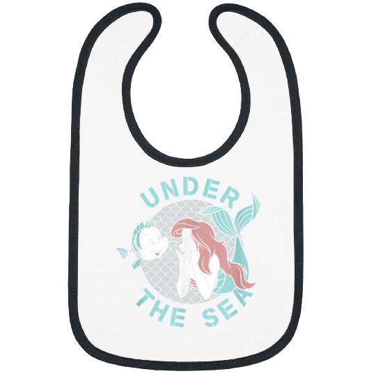Disneyss The Little Mermaid Flounder Friends Under The Sea Bibs