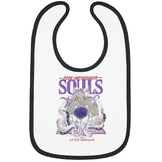 Disneyss The Little Mermaid Ursula Crystal Ball Sea Witch Bibs