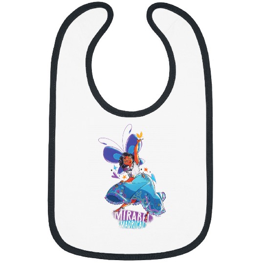 Disney Encanto Mirabel Colorful Vibes Butterfly Dance Bibs