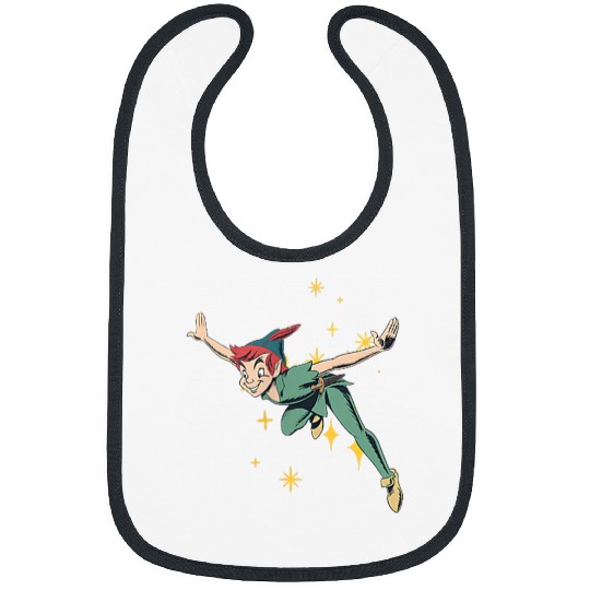 Disneyss Peter Pan Flying With Pixie Dust Bibs