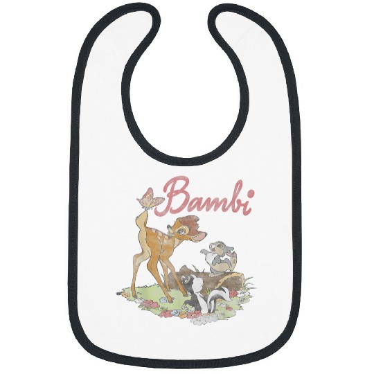 Disneyss Bambi Group shots Logo Bibs