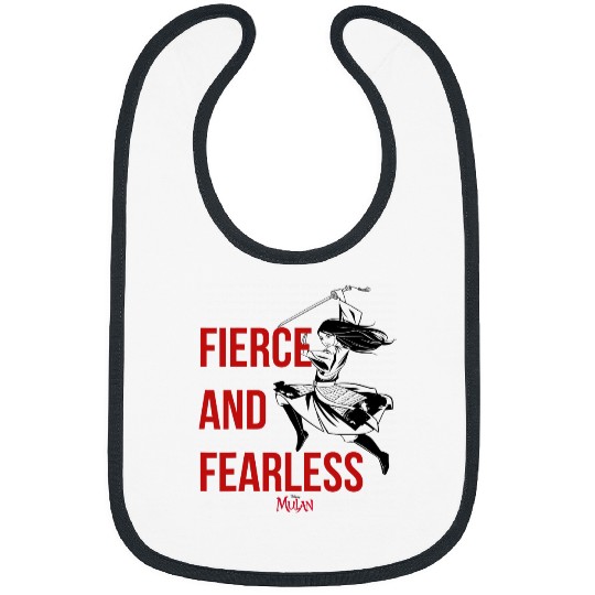 Disney Mulan Live Action Fierce And Fearless Action Pose Bibs
