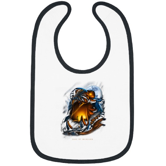 Disney Aladdin Cave Of Wonders Moonlit Airbrush Bibs