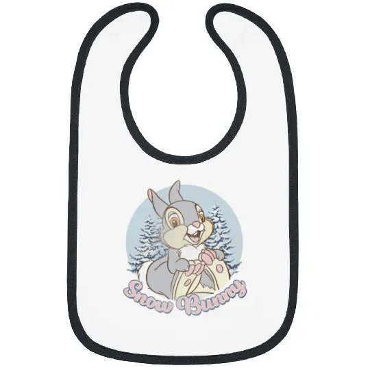 Disney Bambi Thumper Christmas Snow Bunny Bibs