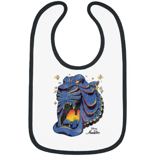 Disney Aladdin Rajah Tiger Head Cave Bibs