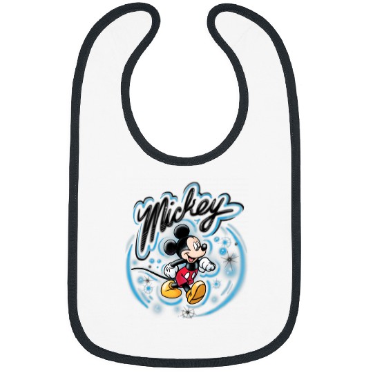 Disney Mickey Mouse Airbrush Bibs